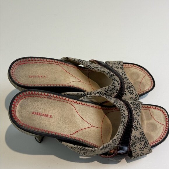 Diesel Kitten Heels Size 7 - Picture 2 of 7